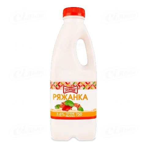 Ряжанка Злагода Печене яблуко 3,6% пл, 750г