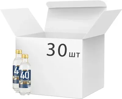 Водка особенная Хлібний дар «Украинская Фирменная» 0.25л х 30 шт 40%