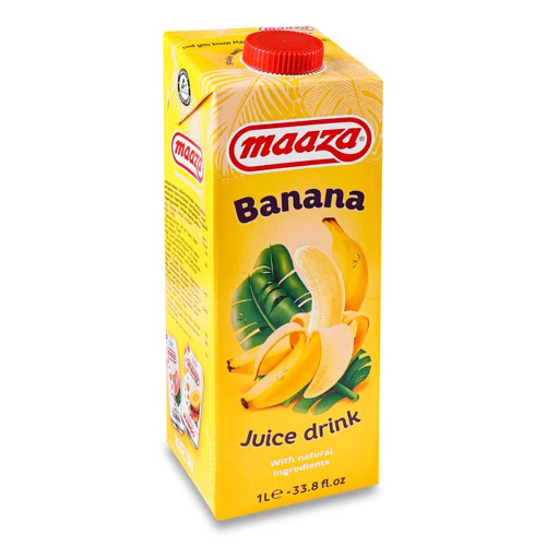 Напій соковий Maaza банан негазований тетра,1л