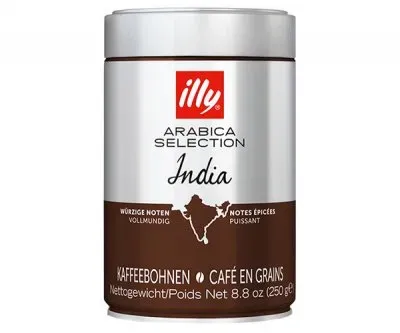 Кава в зернах illy India 250г