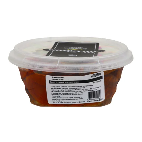 В'ялені Томати Грецькі В Олії MitCimus, 230г