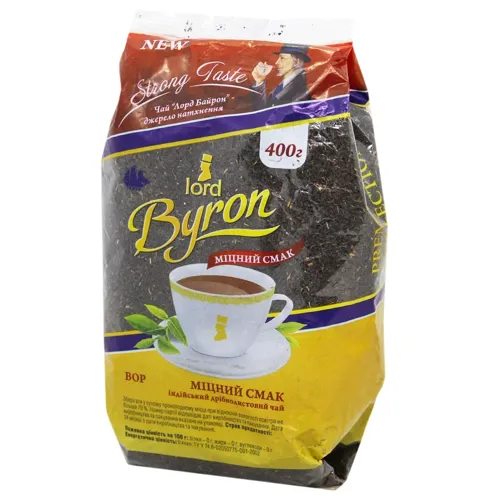 Чай Lord Byron індійський дрібнолистовий BOP 400г