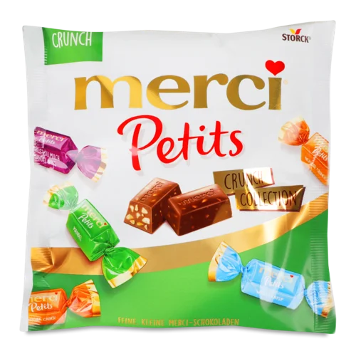 Цукерки Crunch Collection, В/ґ, 125г