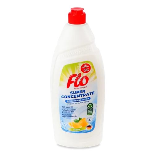 Засіб Для Миття Посуду Концентрований Lemon Flo, 900мл