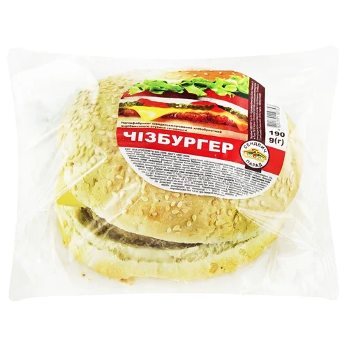Чізбургер Чудо-Піч з м'ясом та сиром 190г
