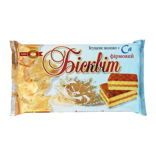 Бісквіт Фірмовий Згущене Молоко +К ХБФ 330г