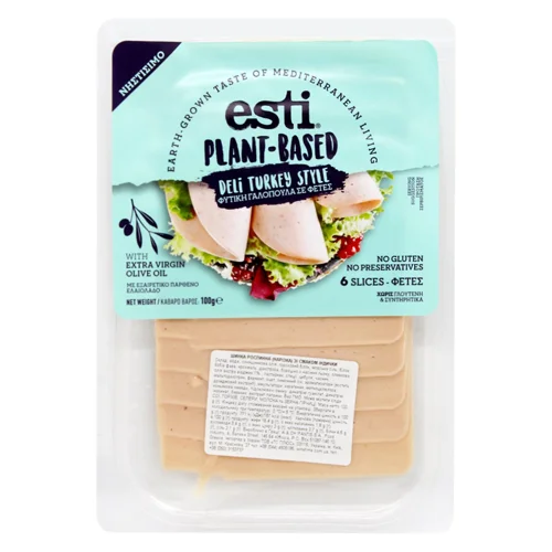 Індичка Esti на рослинній основі нарізка 100г