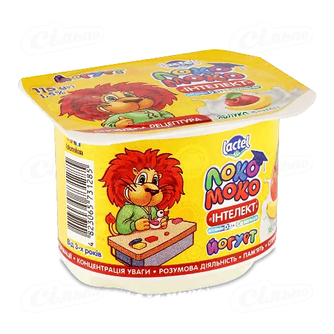 Йогурт Локо Моко Інтелект яблуко-банан 1.5%, 115г