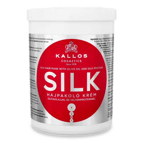 Маска Для Волосся З Оливковою Олією Та Протеїном Шовку Silk Kallos, 1000мл