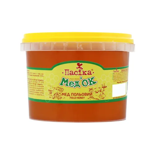 Мед світлий квітковий Мед'ОК Пасіка 500г