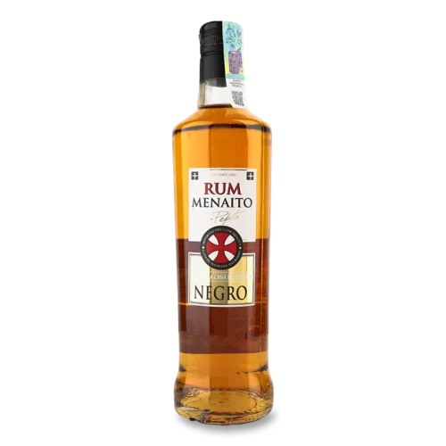 Ром Вищого Ґатунку Menaíto Negro 38%, 0.7Л, Golmar