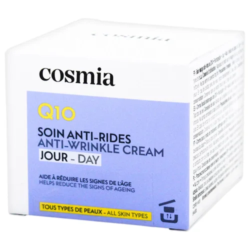 Крем для обличчя Cosmia Q10 денний від зморшок 40+ 50мл