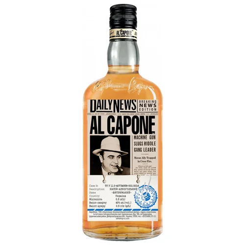 Напій алкогольний Аль Капоне Витриманий 0,5л