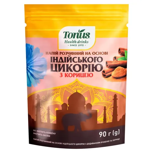Цикорій Tonus з корицею розчинний 90г
