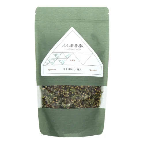 Гранола гречана Spirulina Manna д/п 200г