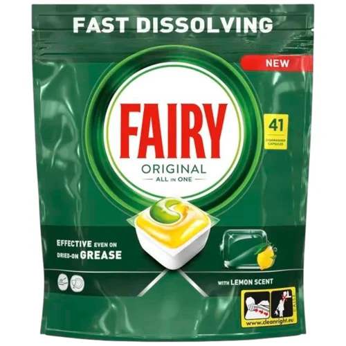 Таблетки для посудомийних машин Fairy Лимон 41шт