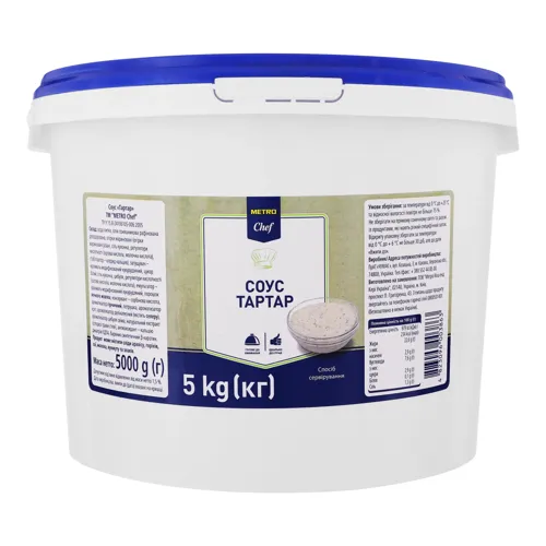 Соус Тартар Metro Chef відро 5кг