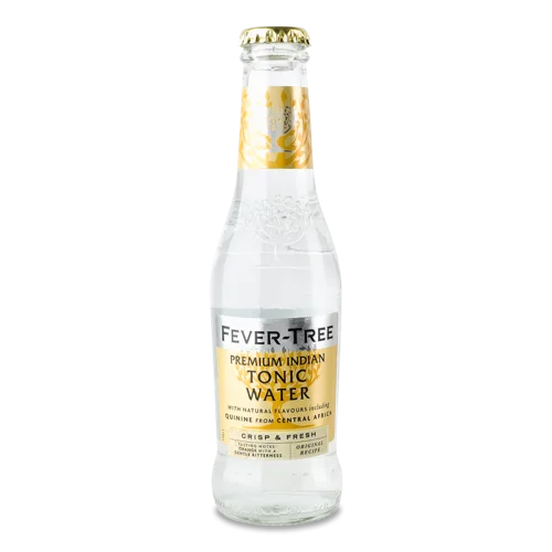 Напій Безалкогольний Газований Ароматизований Indian Tonic Water Premium Fever-Tree, скляна банка 0.2л