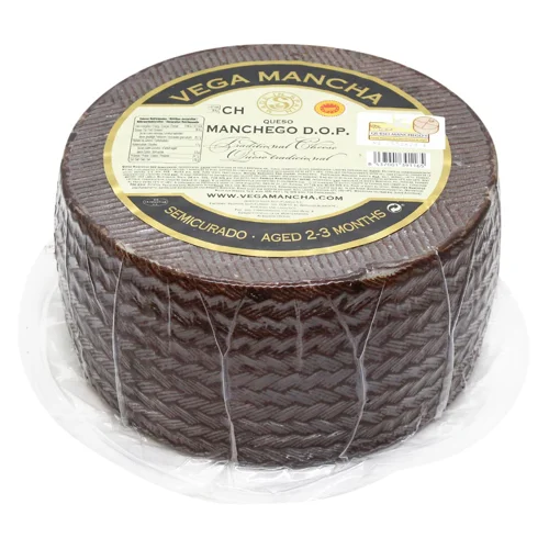 Сир Vega Sotuelamos Manchego DOP овечий 2-3 місяці витримки 55%