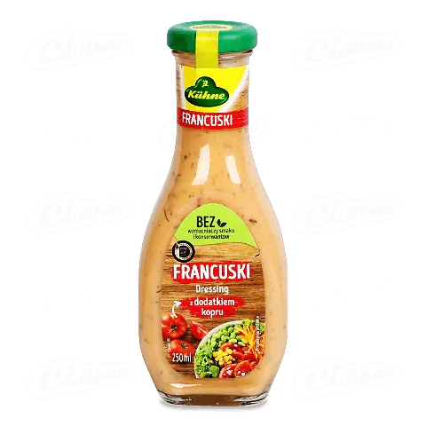 Соус Kuhne «Французький діжон» салатний, 250мл