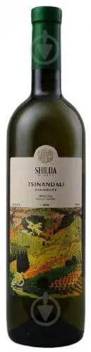Вино біле сухе Цинандалі Шильда 0.75л