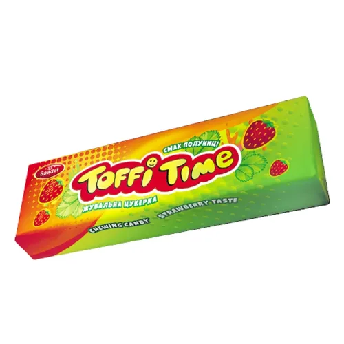 Цукерки Saadet Toffi Time жувальні зі смаком полуниці 20г