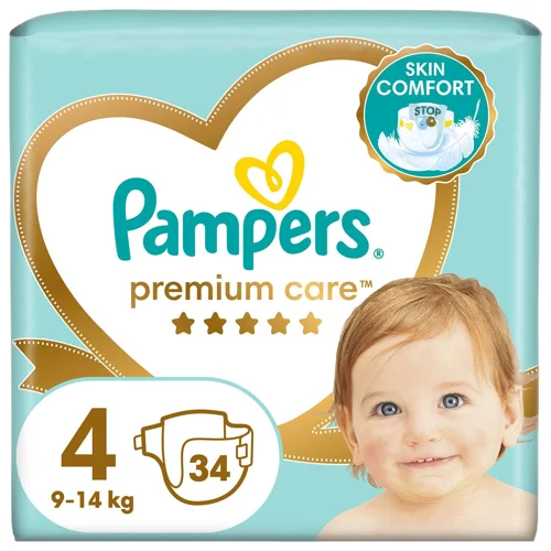 Підгузки Pampers Premium Care Maxi 4 9-14кг 34шт