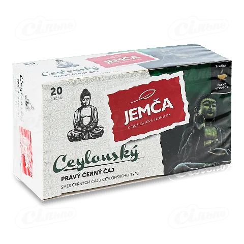 Чай чорний Jemca Цейлонський, 20*1,5г