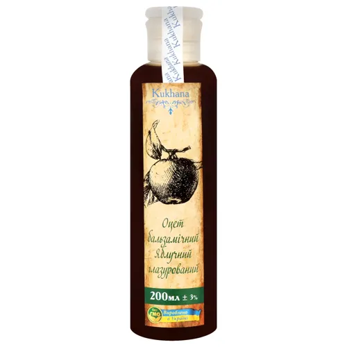 Оцет бальзамічний яблучний глазурований Kukhana 200мл