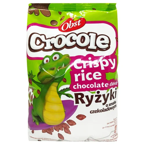 Сніданок сухий Obst Crocole Кульки рисові з шоколадним смаком 250г