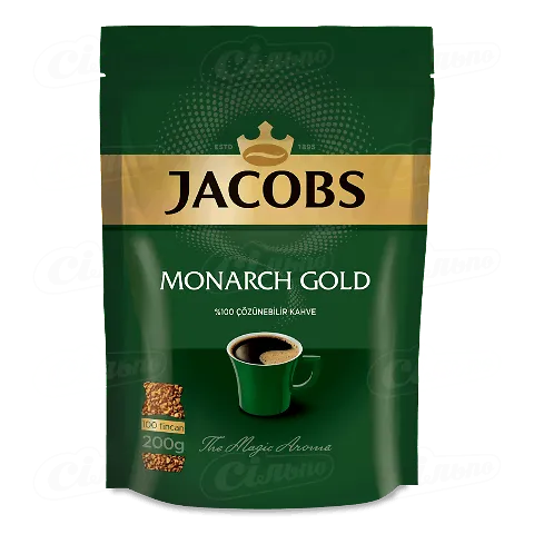 Кава розчинна сублімована Jacobs Monarch 200г