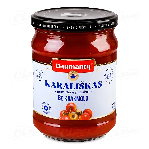 Соус томатний «Daumantu» без крохмалу, 500г