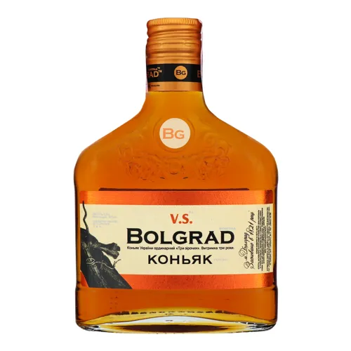 Коньяк 0.25л 40% 3 зірки Bolgrad пл