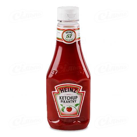 Кетчуп Heinz томатний гострий, 455г