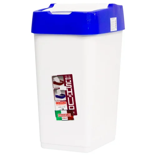 Відро Heidrun Refuse Push&Up для сміття з кришкою 18л кольори в асортименті