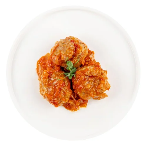 Мітболи в червоному соусі