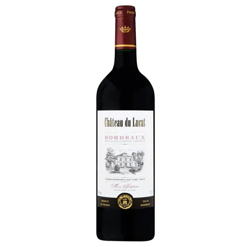 Вино Maison Bouey Chateau Du Lucat червоне сухе 14% 0,75л