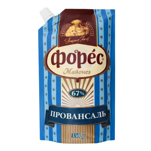 Майонез 67% Провансаль Форес д/п 350г