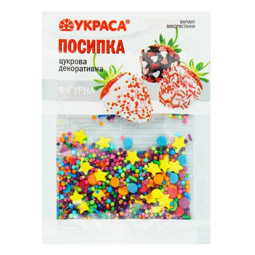 Посипка цукрова Украса кондитерська фігурна 7г