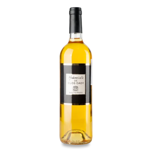Вино Біле Солодке 750мл 13.5% Сотерн Mademoiselle de Clos Dady пл