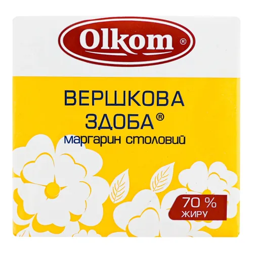 Маргарин 70% столовий Вершкова здоба Olkom м/у 200г