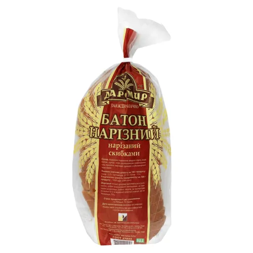 Батон Нарізний Даромир м/у 400г