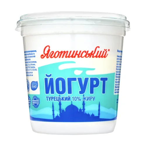 Йогурт 10% Турецький Яготинський ст 300г