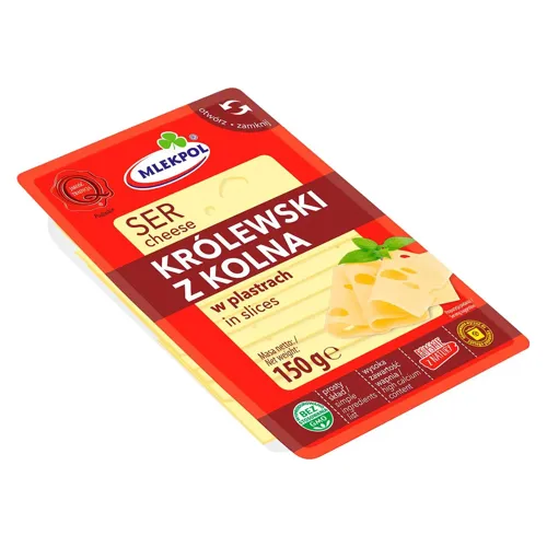 Сир Королівський з Кольна нарізка 45% Млекпол 150г
