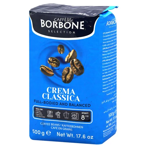 Кава Borbone Crema Classica в зернах 500г