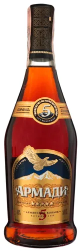 Коньяк 0.5л 40% 5 зірок Армаді пл