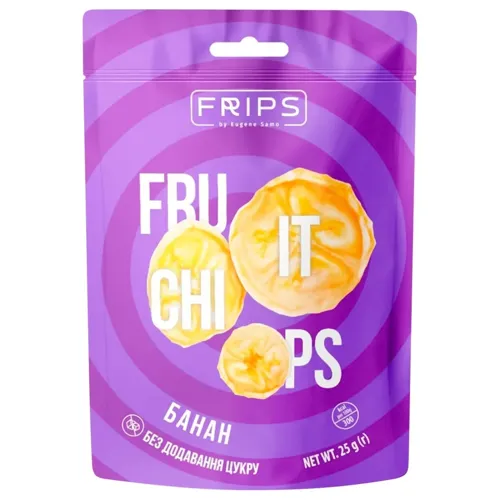 Чіпси фруктові «Frips» Банан 25г