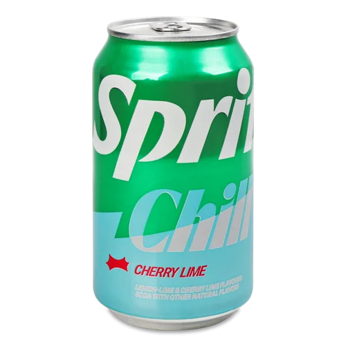 Напій Sprite Chill Газований, з/б, 0.33 Л