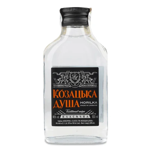 Горілка Козацька Душа Класична 0,1л