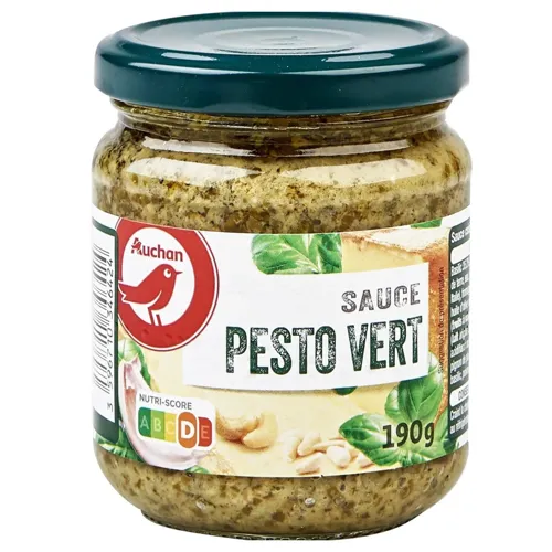 Соус Ашан Песто зелений 190г